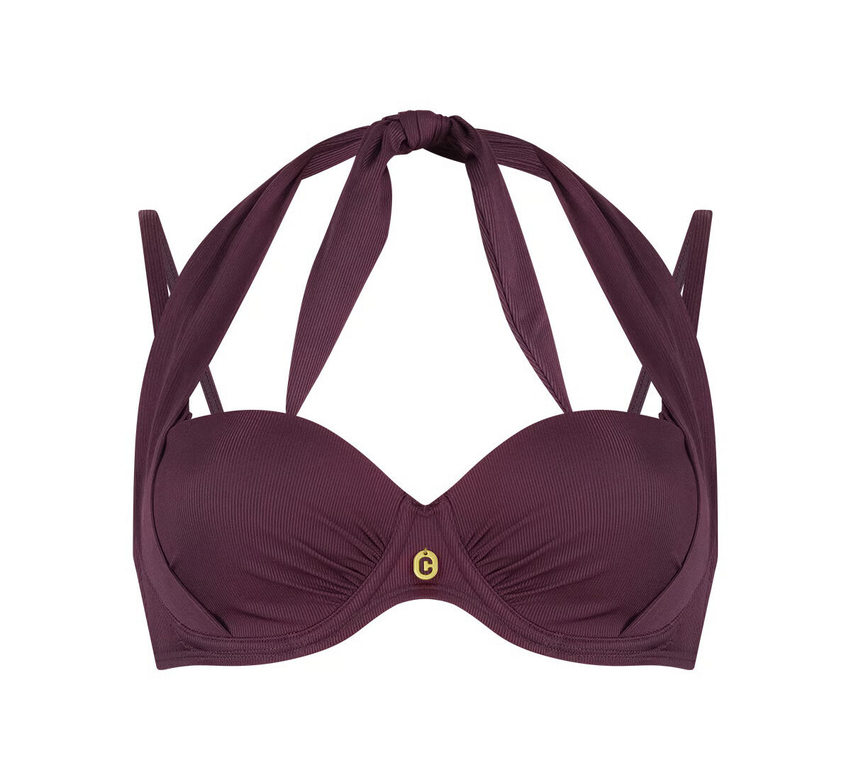 TEN CATE Bikini top multiway padded wired Wine