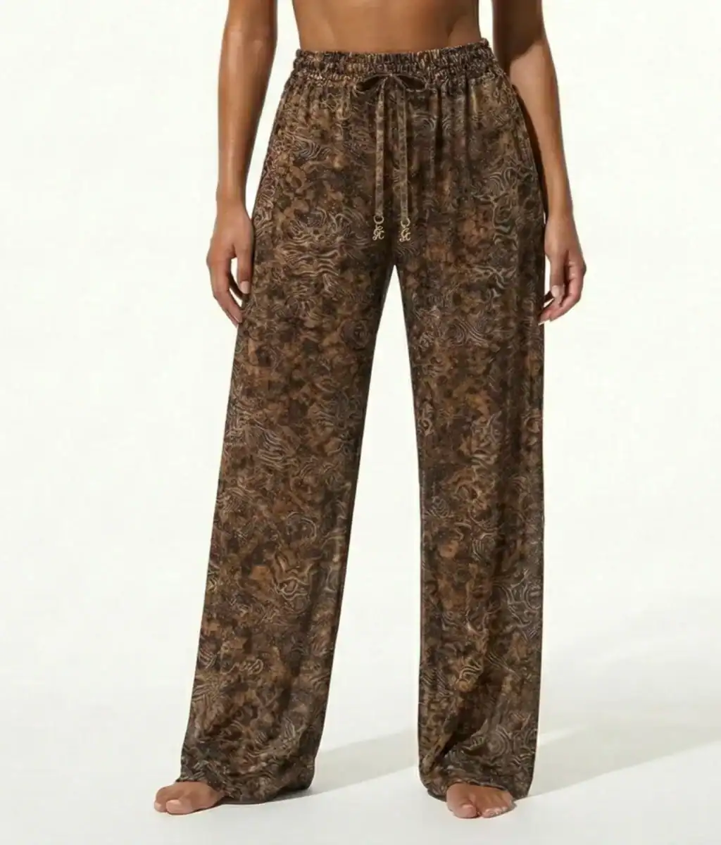 Gold Couture Beach Pants Safari Royale