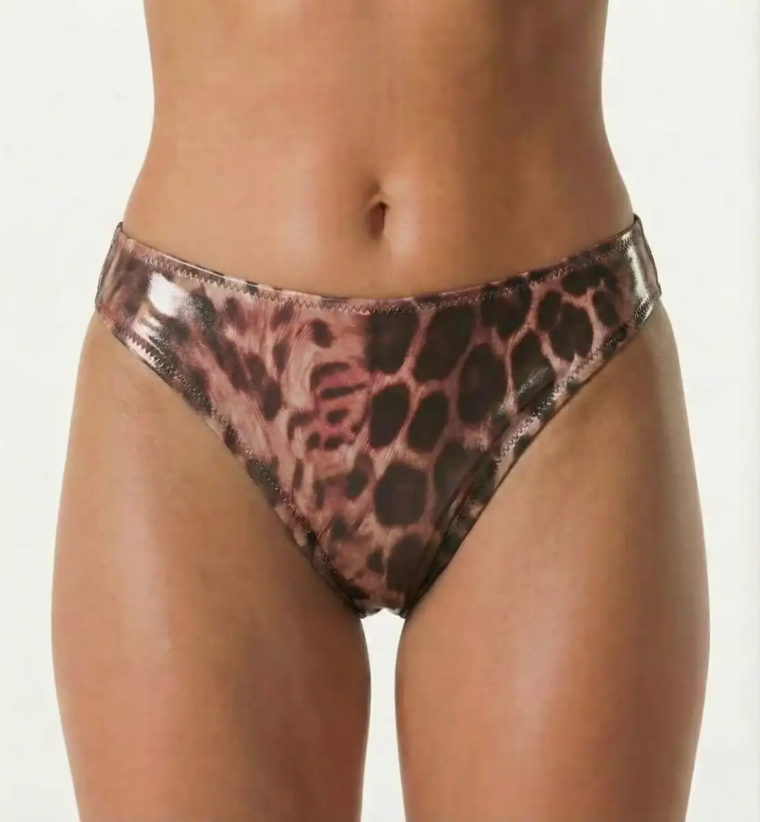 Gold Couture Bikinislip Full Pink Orchid/Tiger