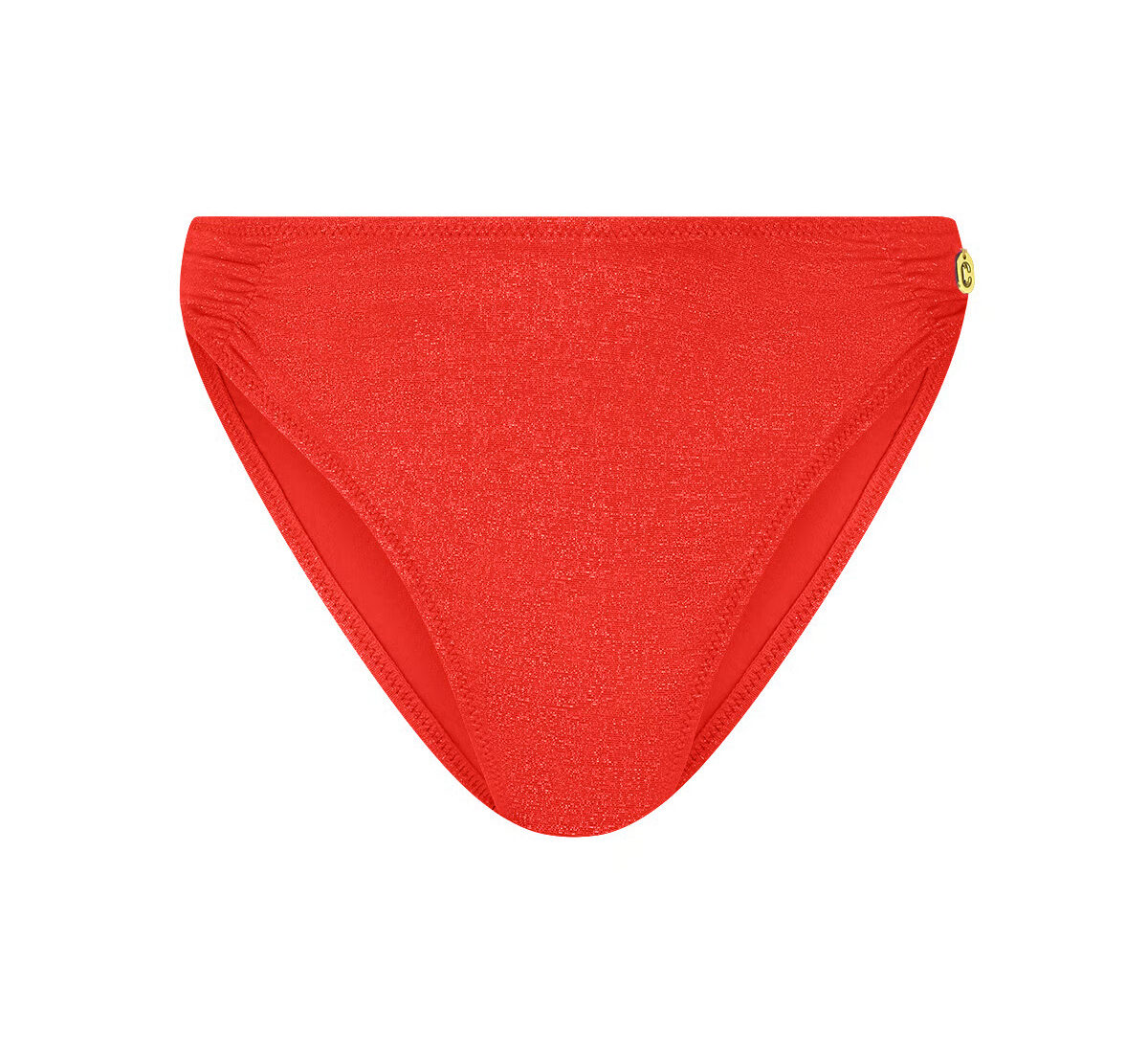 TEN CATE Bikini Bottom High Leg sash Red Orange