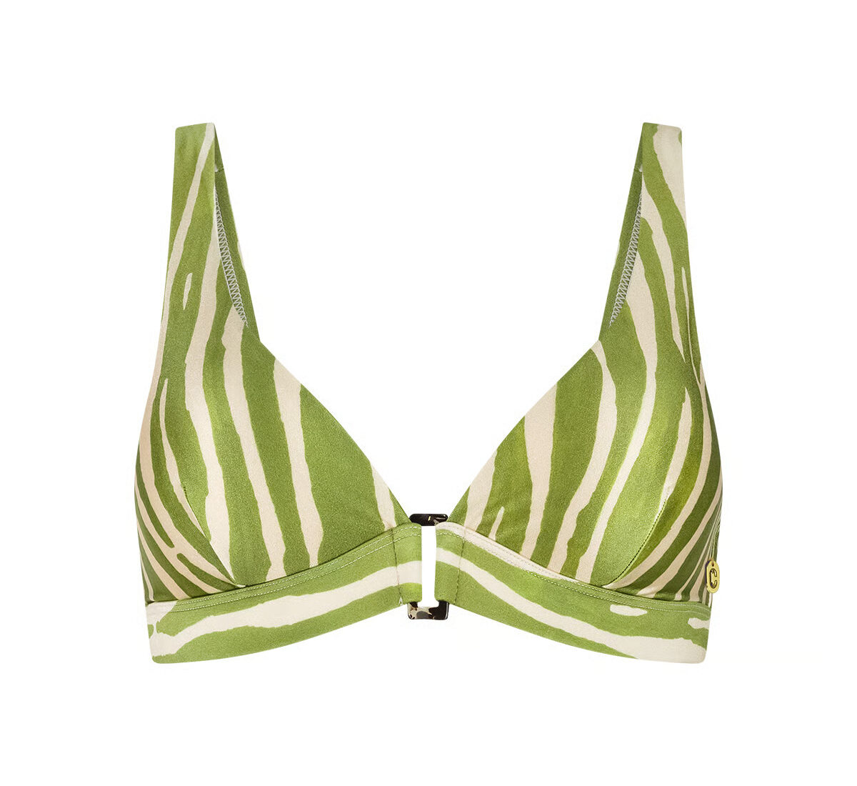TEN CATE Bikini Buckle push up Zebra green