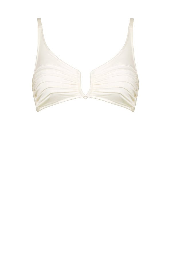 MARYAN BEACHWEAR Bikinitop Silk White