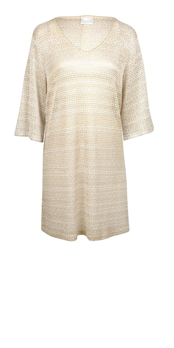 CHARMLINE Tuniek cream/gold