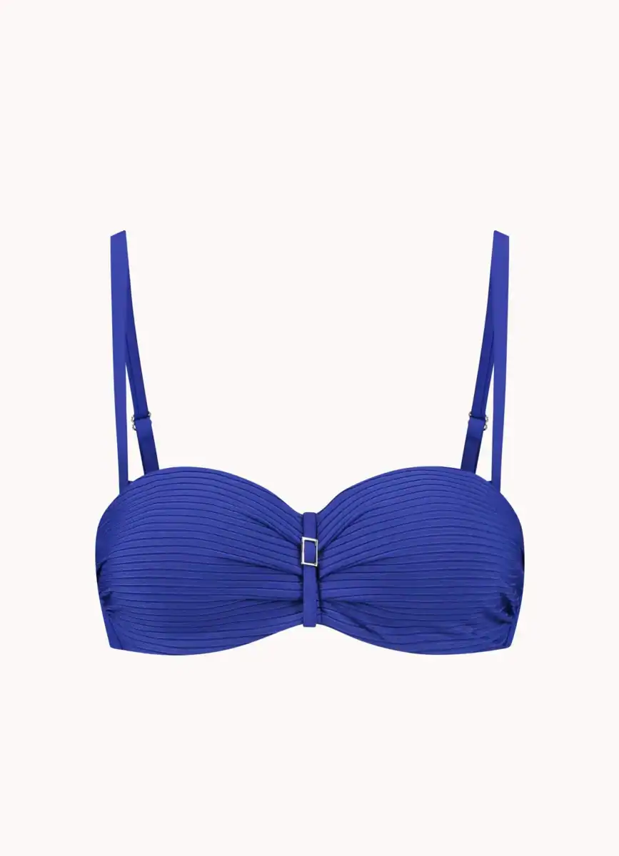 CYELL Blue ink padded top strapless