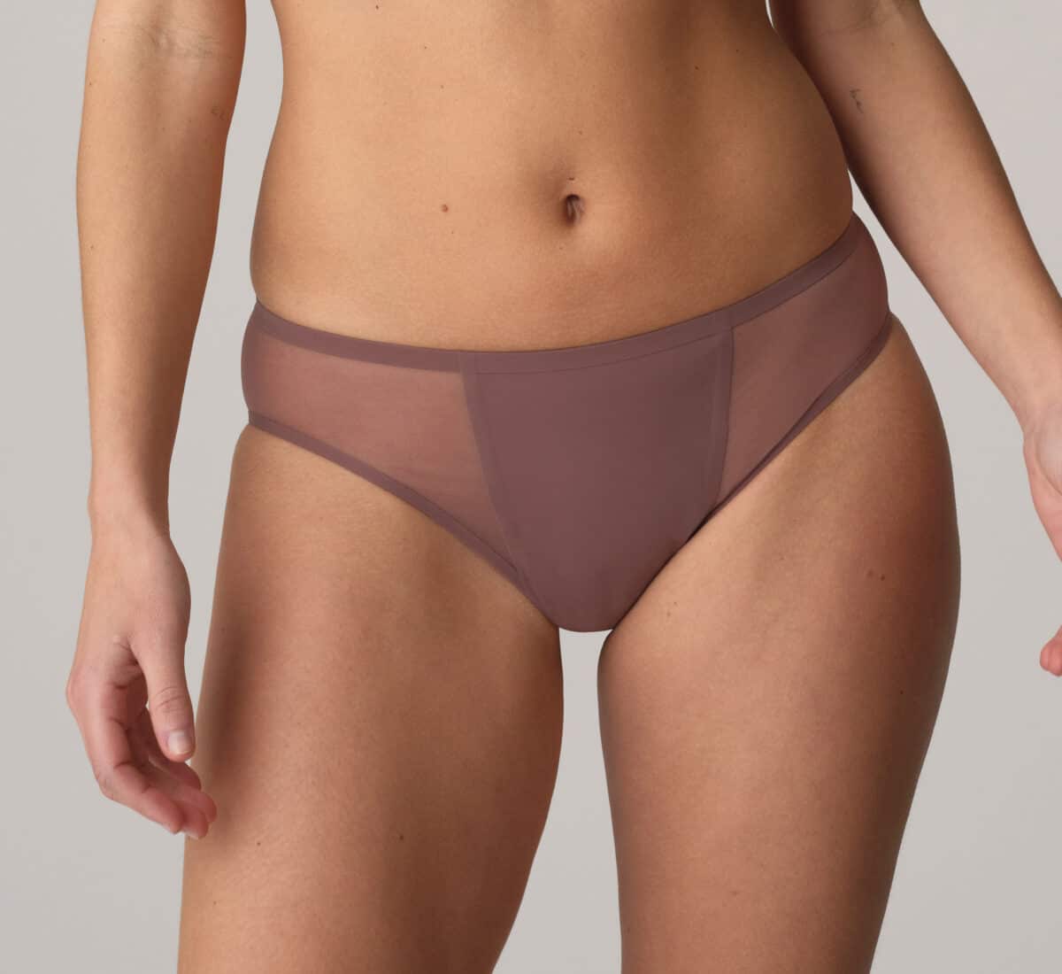 MARIE JO Louie Rioslip Satin Taupe